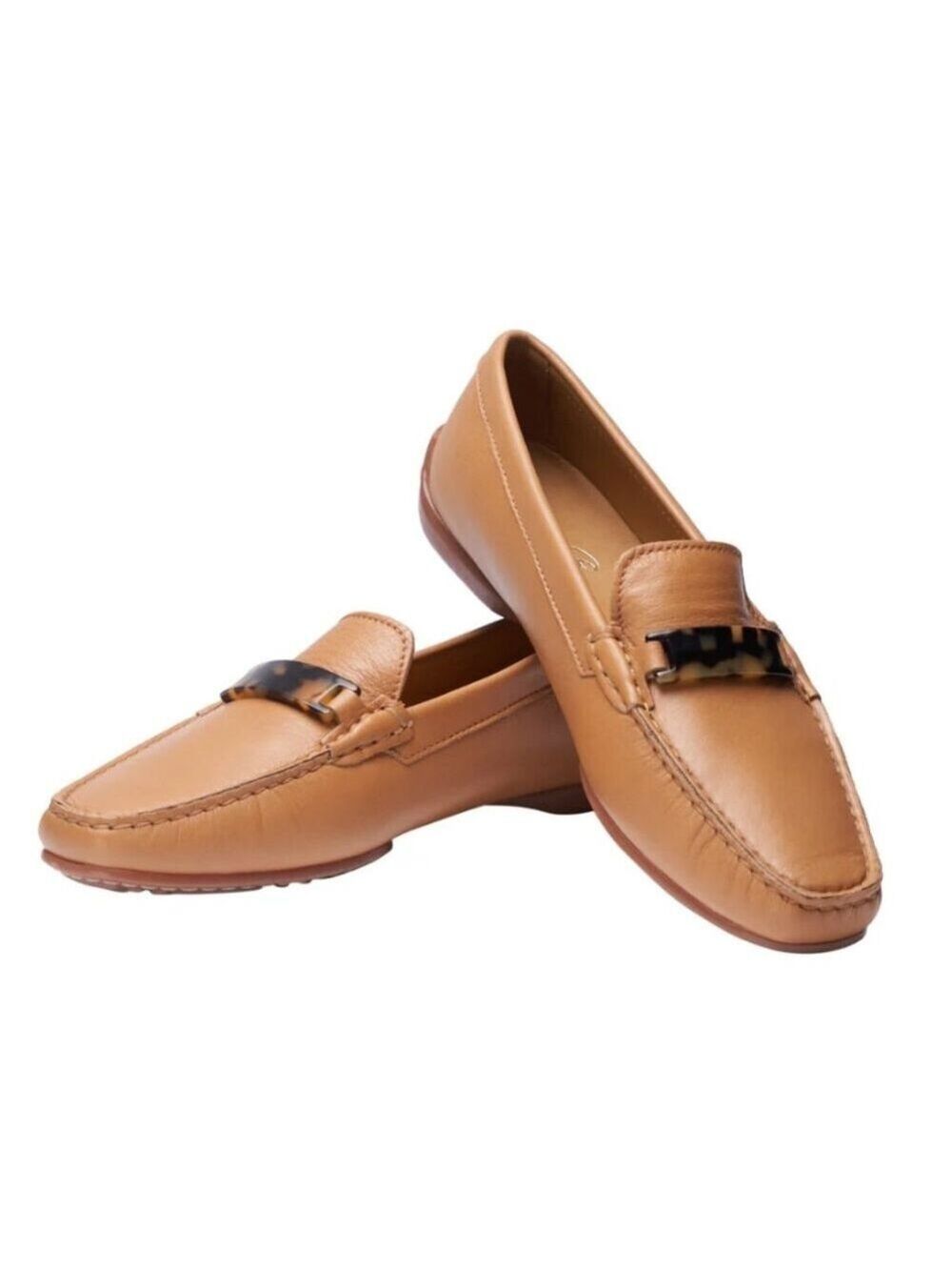 Diane B. Shoes Tortoise Mocosains, Size 9